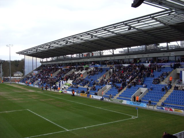 The Main Stand During the Match